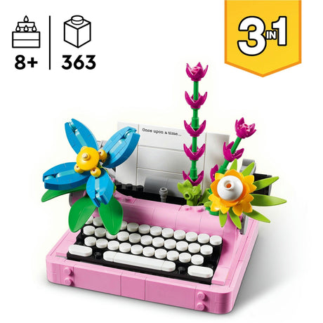 LEGO 31169 Creator 3-in-1 Typewriter with Flowers LEGO