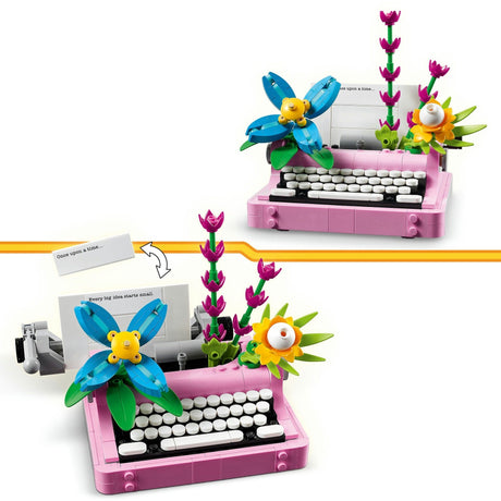 LEGO 31169 Creator 3-in-1 Typewriter with Flowers LEGO