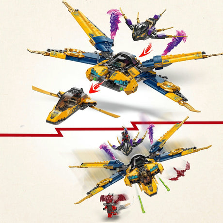 LEGO 71833 Ninjago Ra's and Arin's Super Striker LEGO