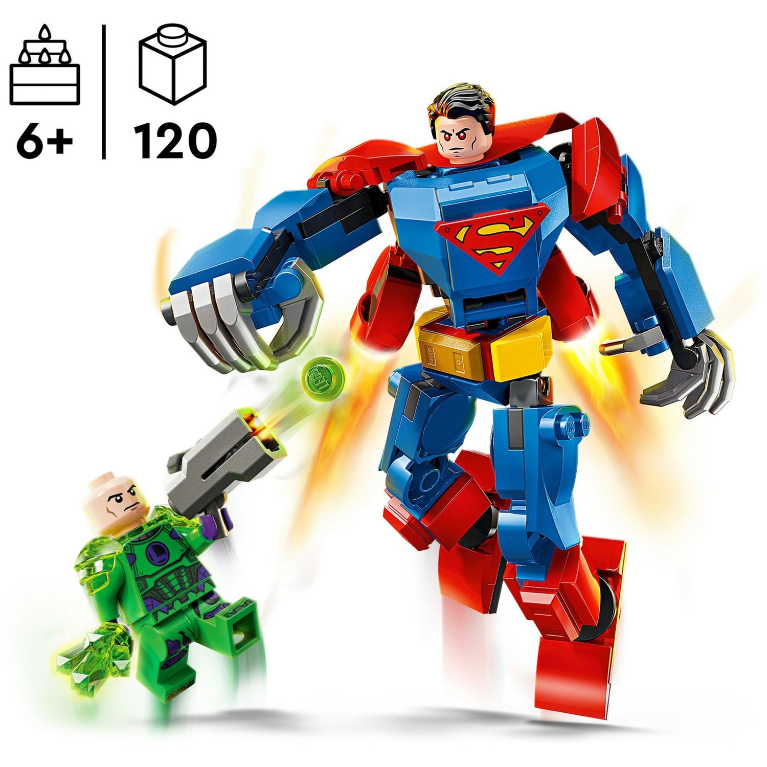 LEGO 76302 DC Super Heroes Superman Mech vs. Lex Luthor