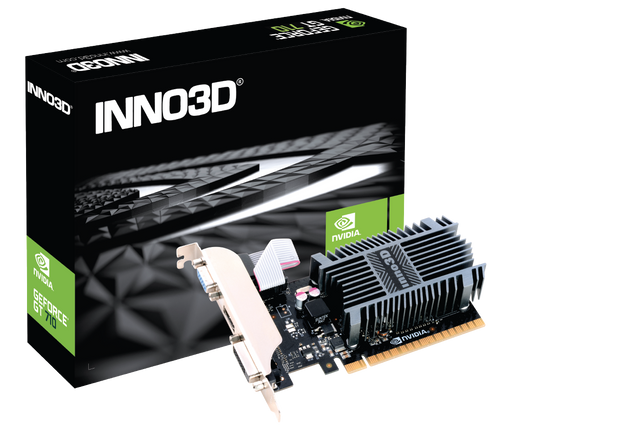 INNO3D GeForce GT 710 LP – 2 GB DDR3, passiv