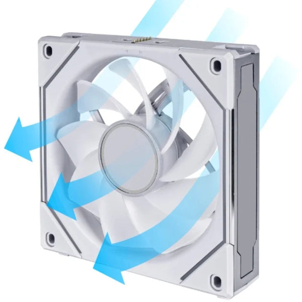 Lian Li UNI FAN SL INF PWM Weiß Reverse - 140 mm, Einzelpackung