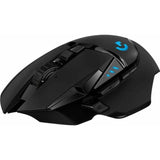 Logitech - G502 Wireless Lightspeed Black Gamer-Maus