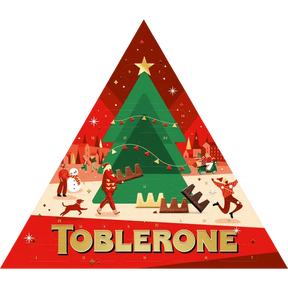 Toblerone julekalender – chokolade – 200 g