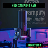 Streamplify MIC Pro, RGB, Stand, Black Streamplify