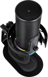 Streamplify MIC Pro, RGB, Stand, Black Streamplify