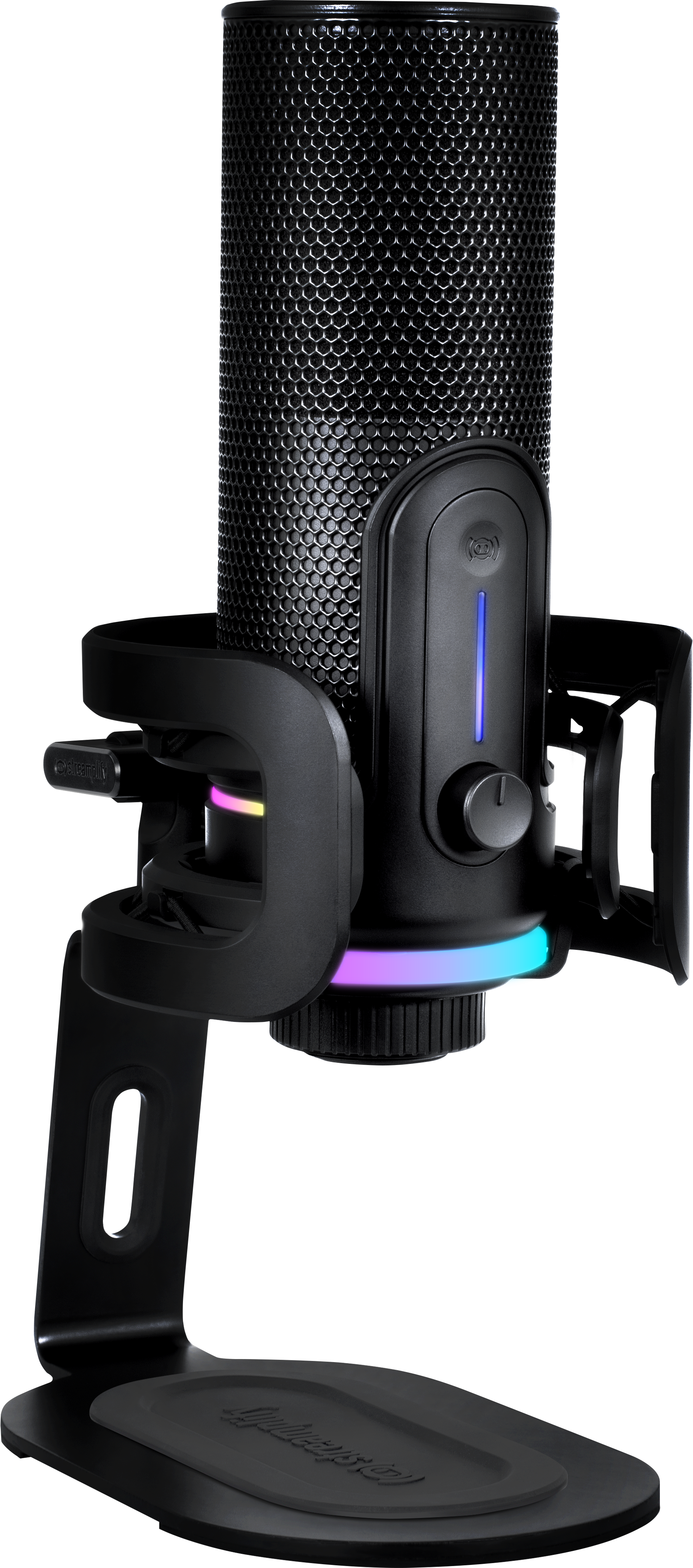 Streamplify MIC Pro, RGB, Stand, Black Streamplify