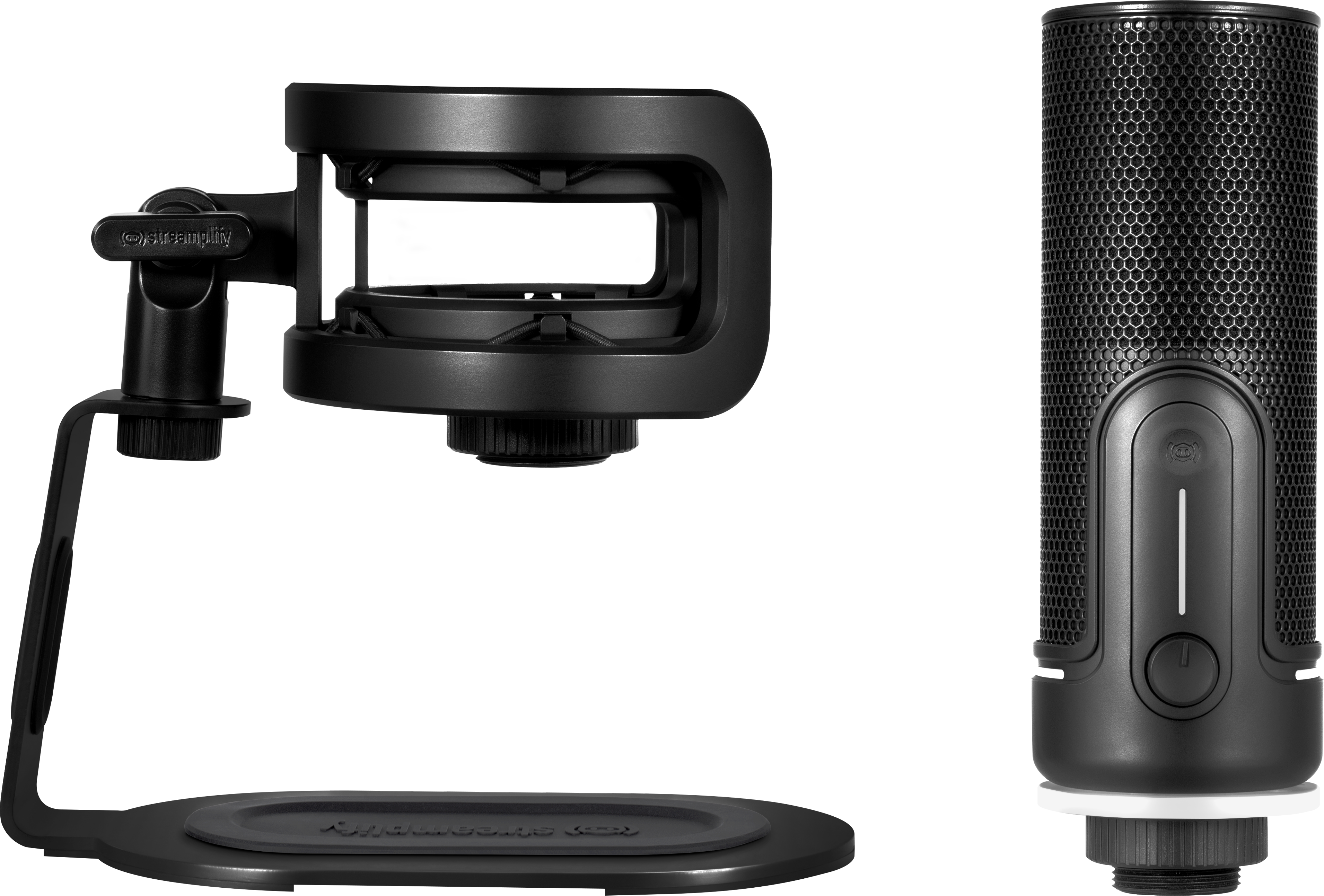Streamplify MIC Pro, RGB, Stand, Black Streamplify
