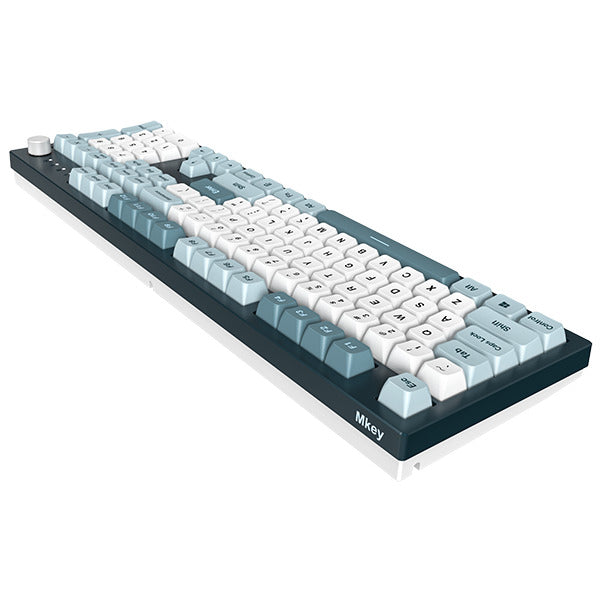 Montech MKey Fullsize Freedom - Gateron G Pro 2.0 Gul- Nordic - Blå/Hvid