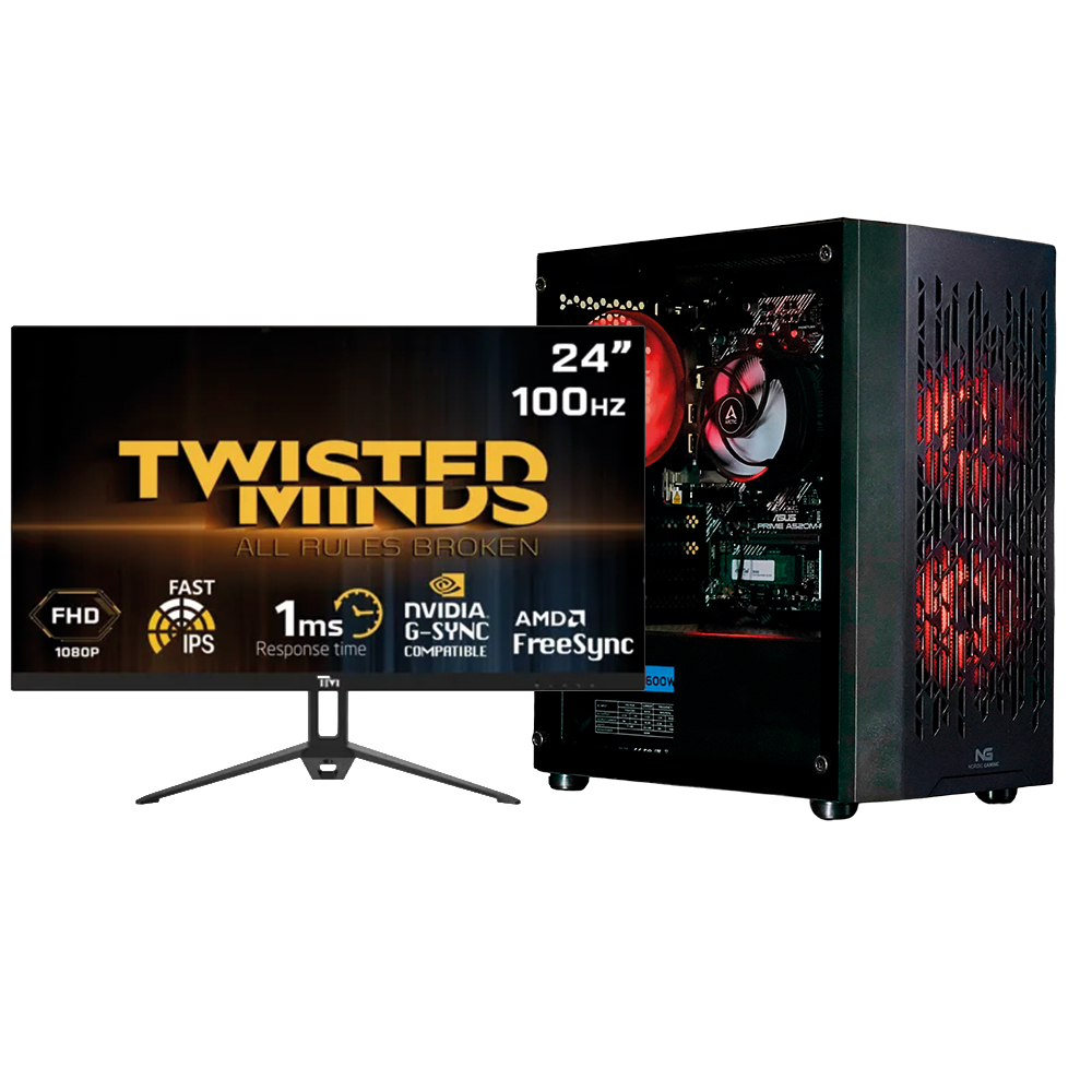 Einsteiger-Gaming-Computer 1 + Monitor