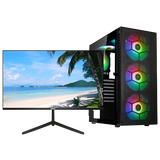 Einsteiger-Gaming-Computer 2 + Monitor