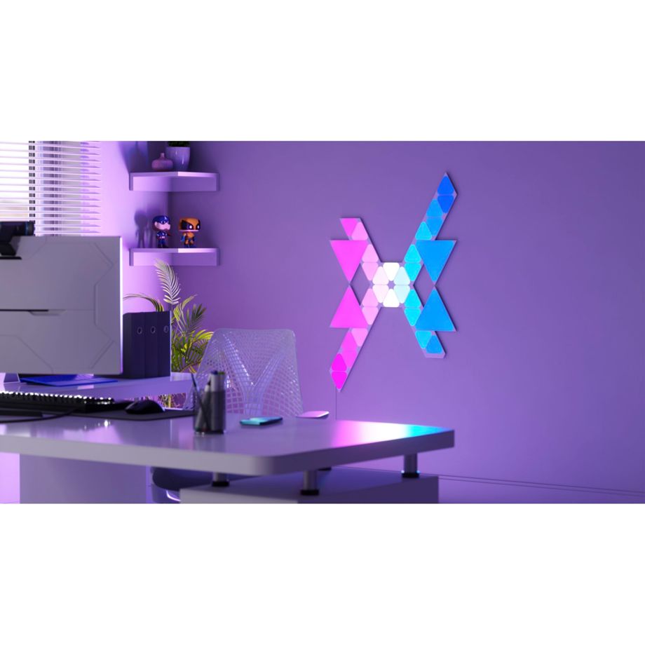 Nanoleaf Shapes Starter Kit Dreiecke &amp; Mini (32 Panels)