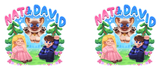 KOP TRYK - Nat&David Olaf Geekd