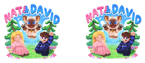 KOP TRYK - Nat&David Olaf Geekd