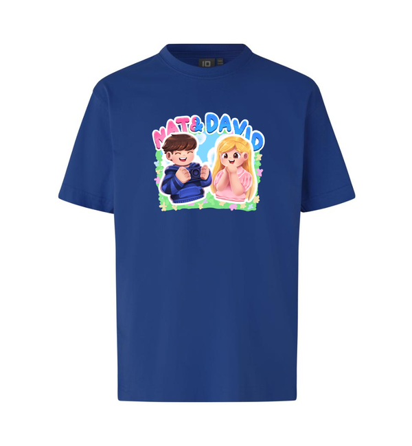 Nat&David T-Shirt - Blau