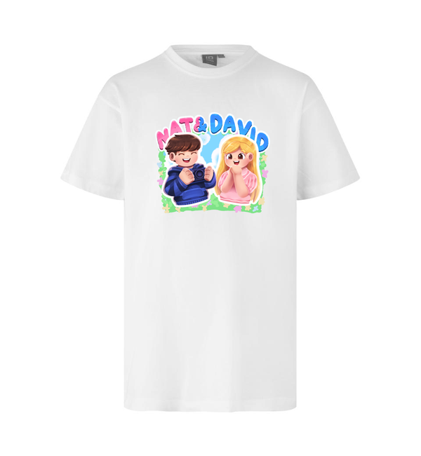 Nat&David T-Shirt – Weiß