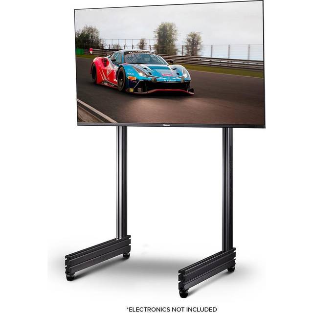 Next Level Racing Elite freistehender Einzelmonitorständer in Schwarz.