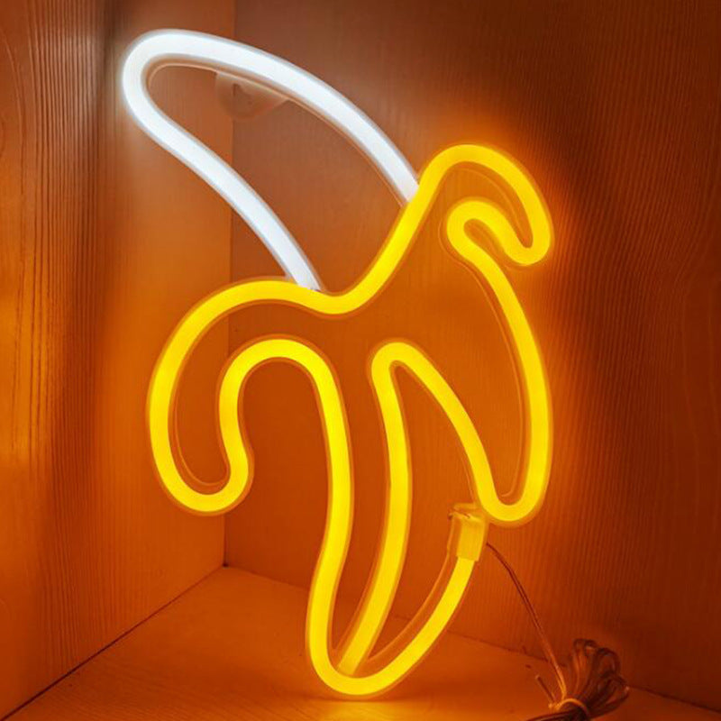 Banan Neon LED Lampe