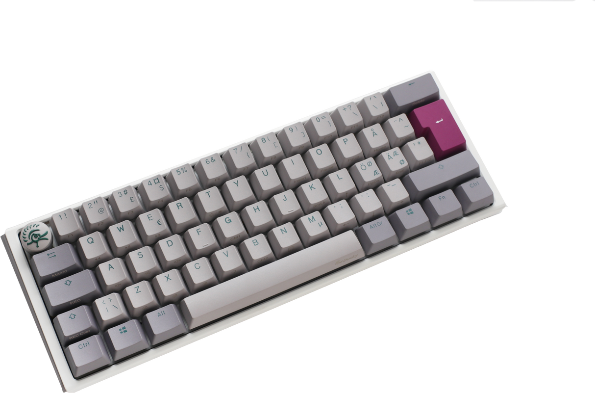 Ducky One 3 - Mist Nordic - Mini 60% - Cherry Brown - RGB