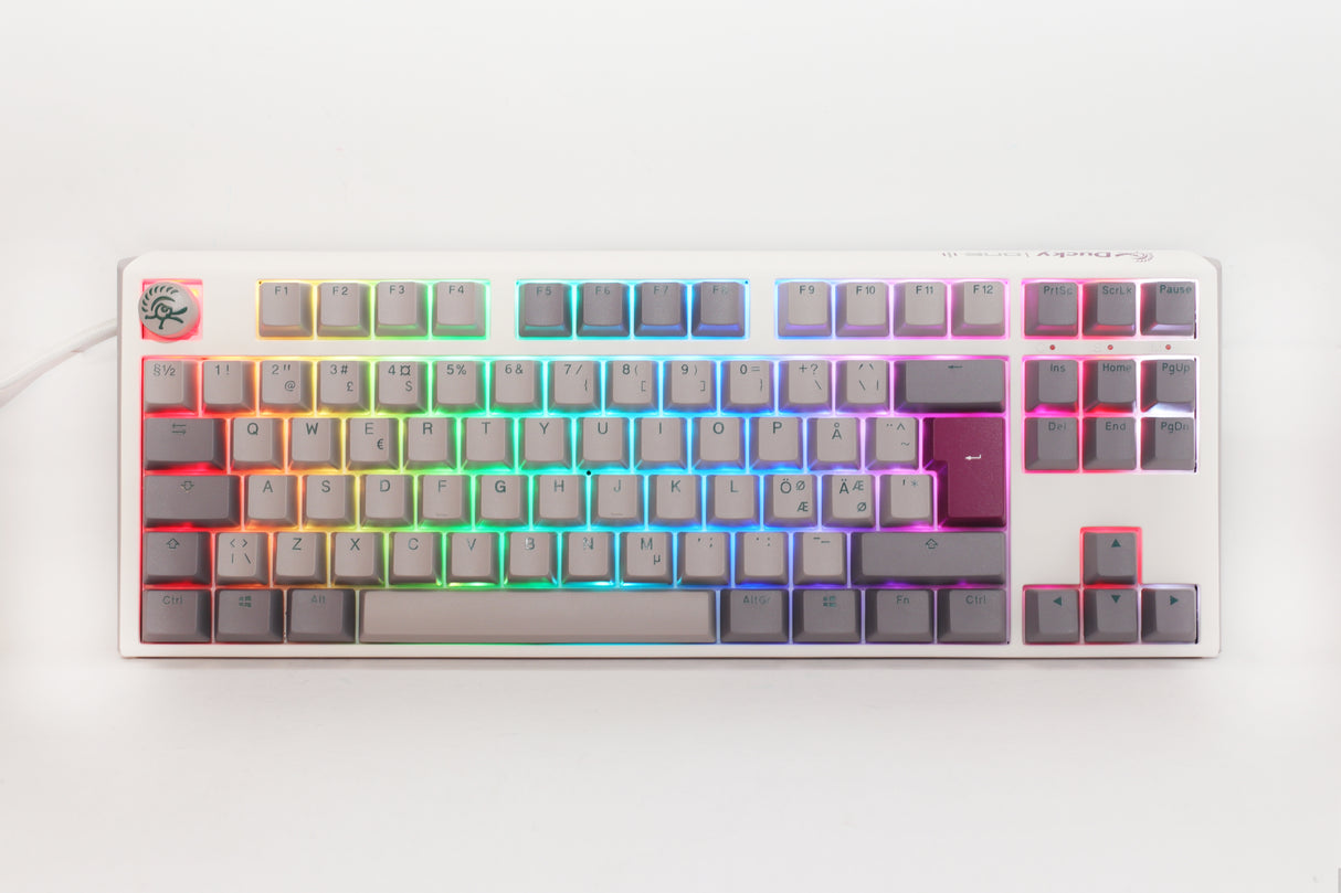 Ducky One 3 - Mist Nordic - TKL - Cherry Blue - RGB