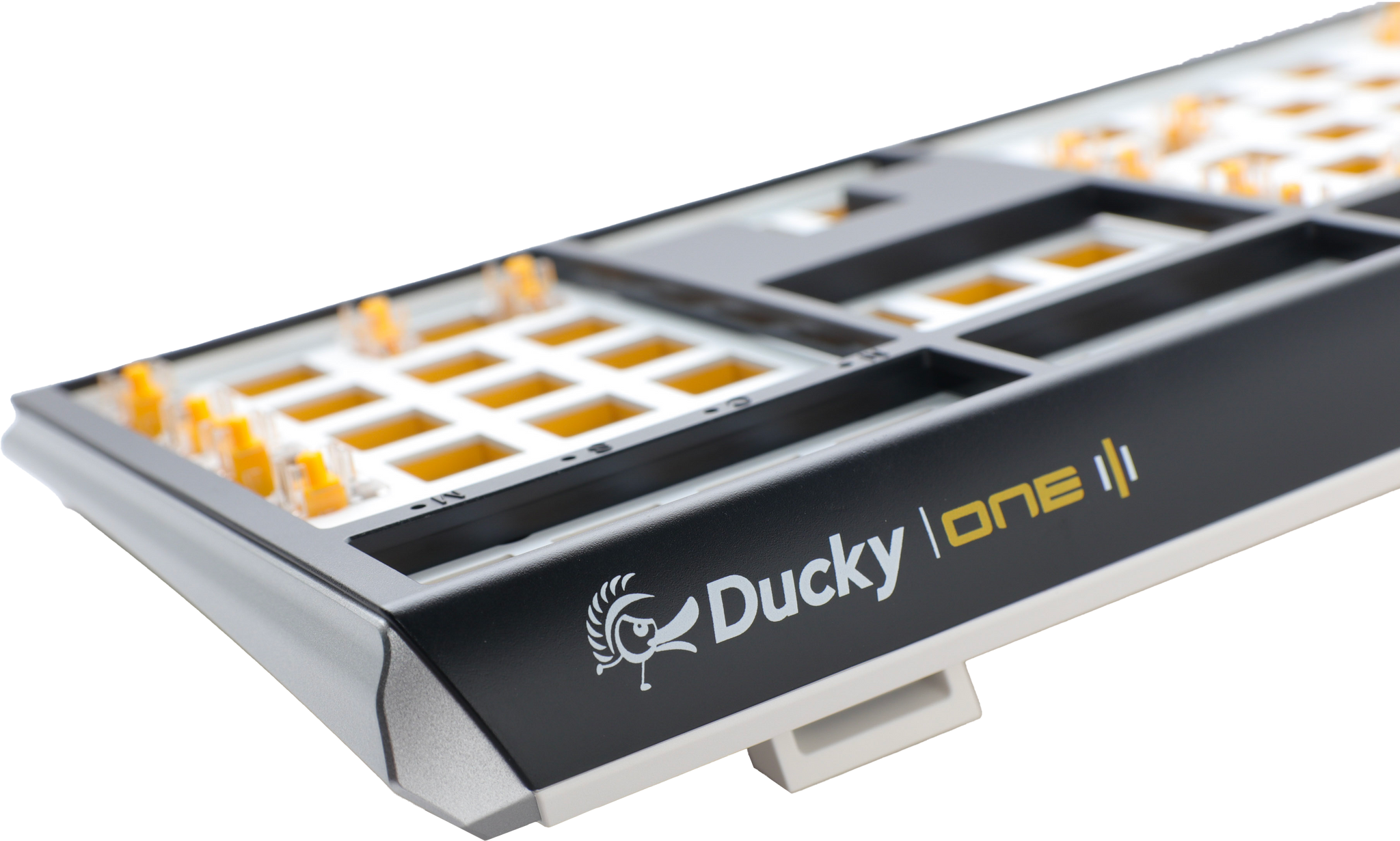 Ducky One 3 - Hot Swap ISO Barebone Schwarz - Volle Größe - RGB - Ohne Schalter/Tastenkappen