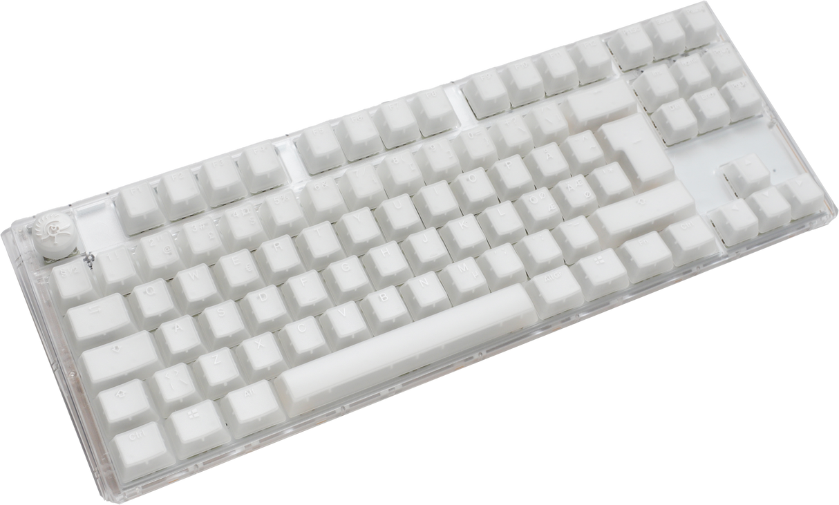 Ducky One 3 - Aura White Nordic - TKL - Cherry Brown - RGB