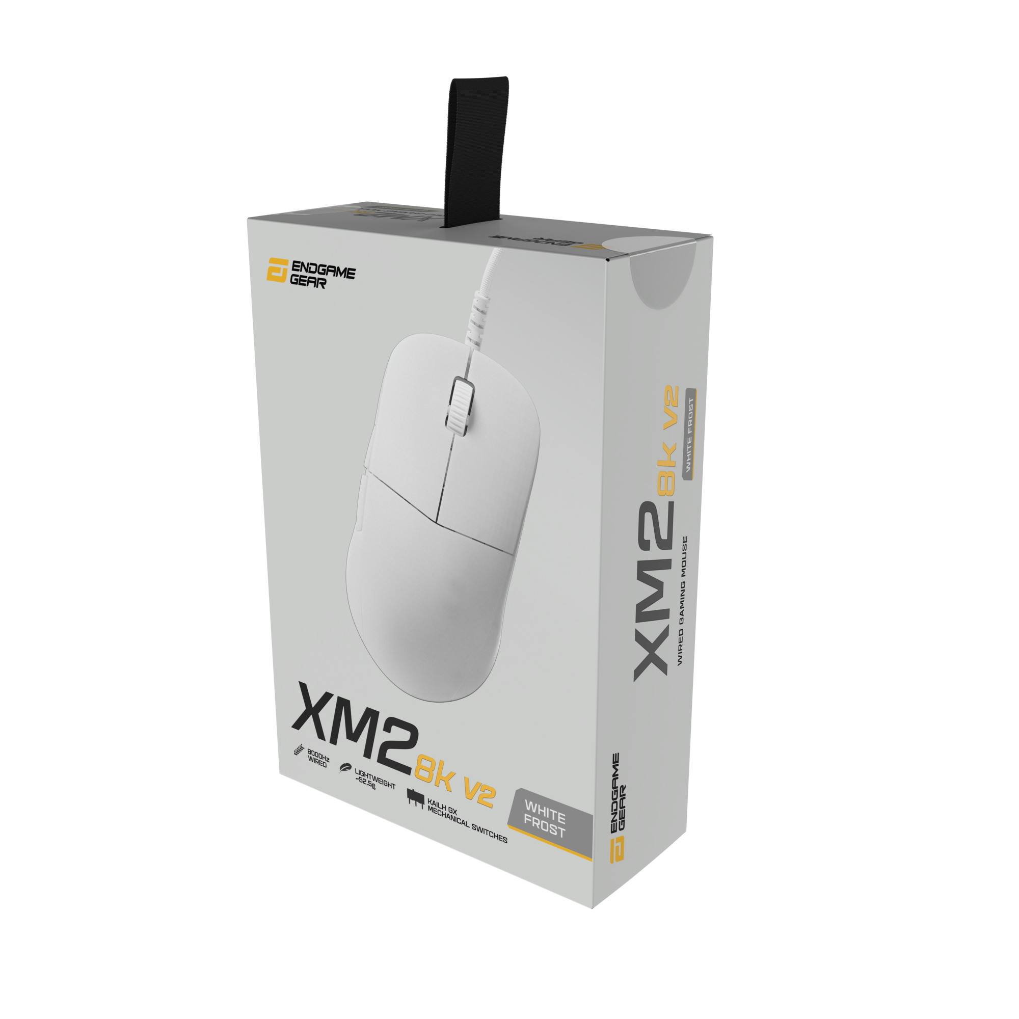 Endgame Gear XM2 8K V2 – Kablet Gaming Mus (White Frost)