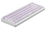 Arbiter - Polar 65 HE - Phantom Clear - SF 65% - Fuji Dual-Rail Magnetic Switches [36g] Linear - ISO Nordic layout