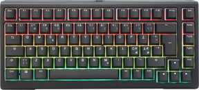 Ducky Tinker75 - Prebuilt - ISO - Black - MX Cherry Blue Ducky