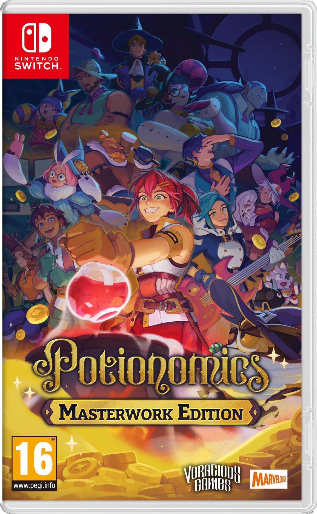 Potionomics: Masterwork Edition nintendo switch