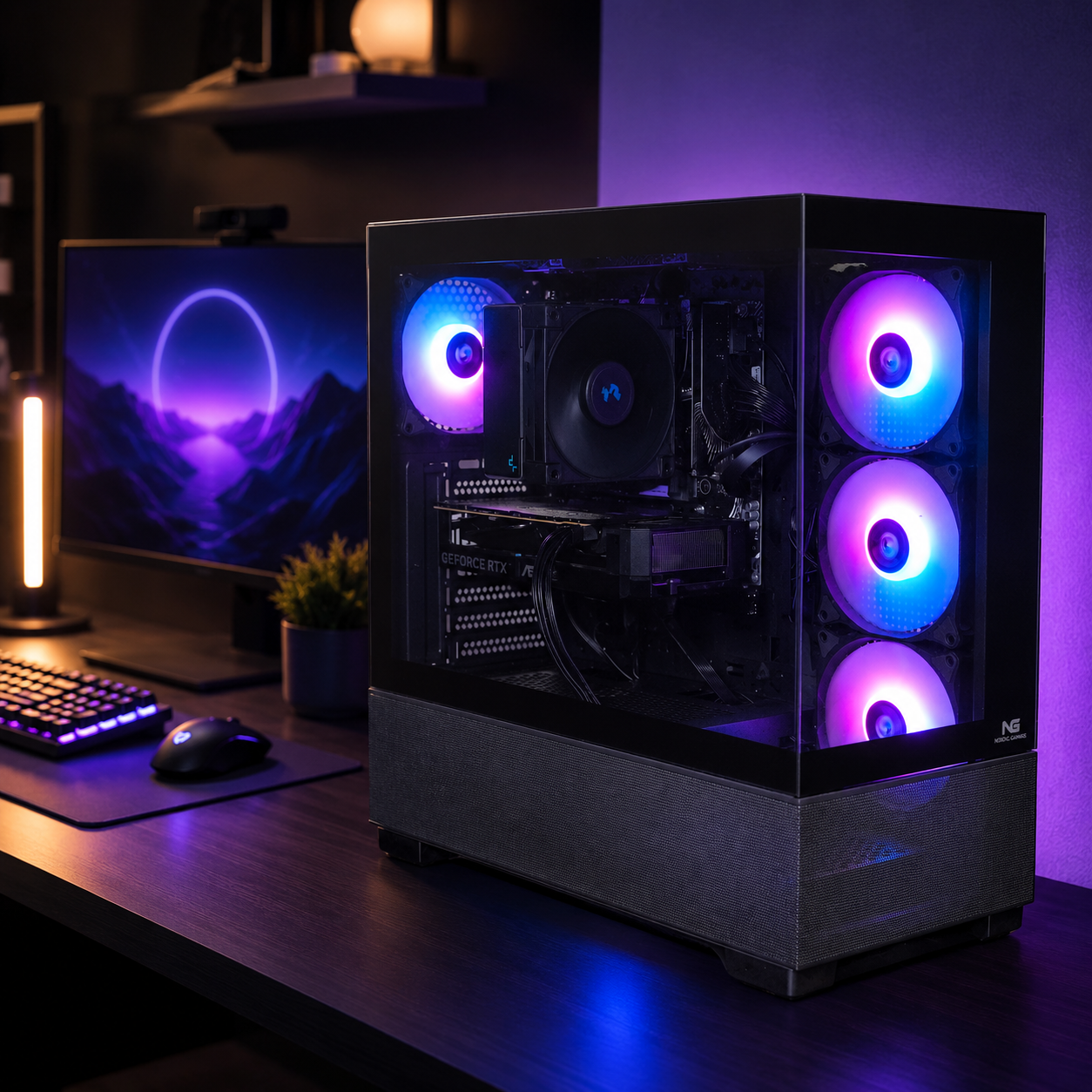 Geekd - Quantom Orion Gaming Computer - 5700X - RTX 5060 - Windows 11