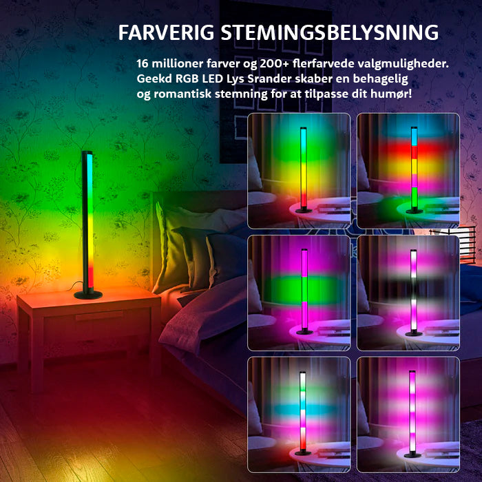 RGB LED Lys Stander