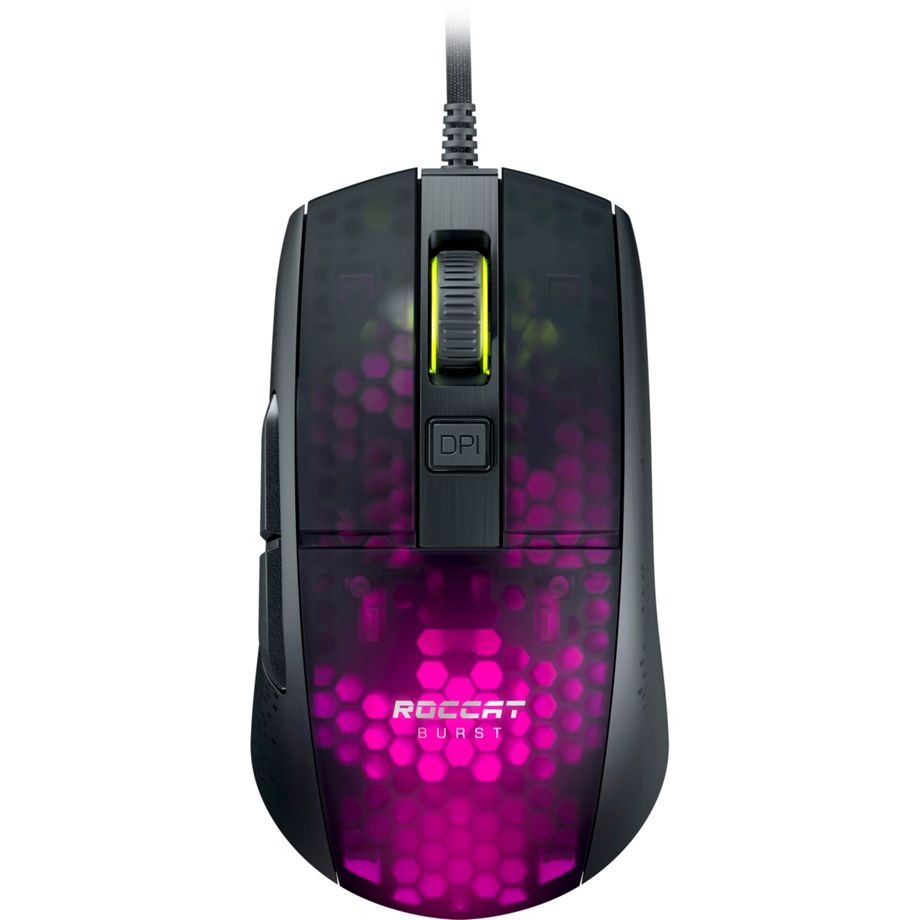 Roccat Burst Pro schwarze RGB-Gaming-Maus