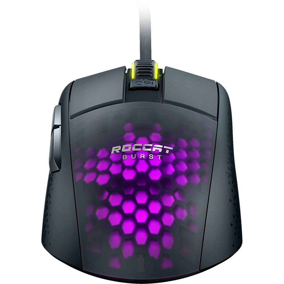 Roccat Burst Pro schwarze RGB-Gaming-Maus