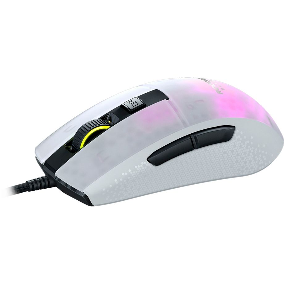 Roccat Burst Pro weiße RGB-Gaming-Maus