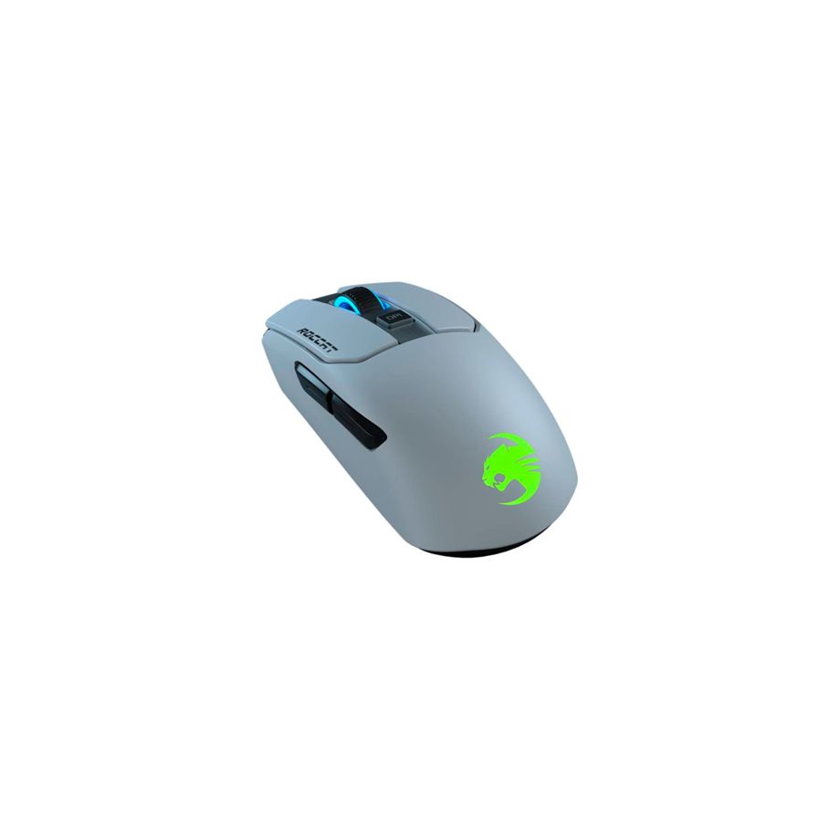 Roccat Kain 202 AIMO Weiße RGB-Wireless-Gaming-Maus