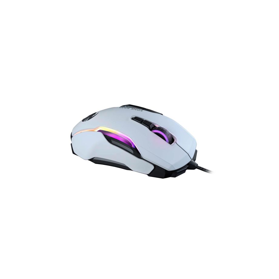 Roccat Kone AIMO Remastered RGBA Gaming-Maus – Weiß