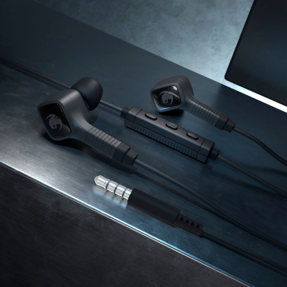 Roccat Syn Buds Core Black In-Ear-Headset