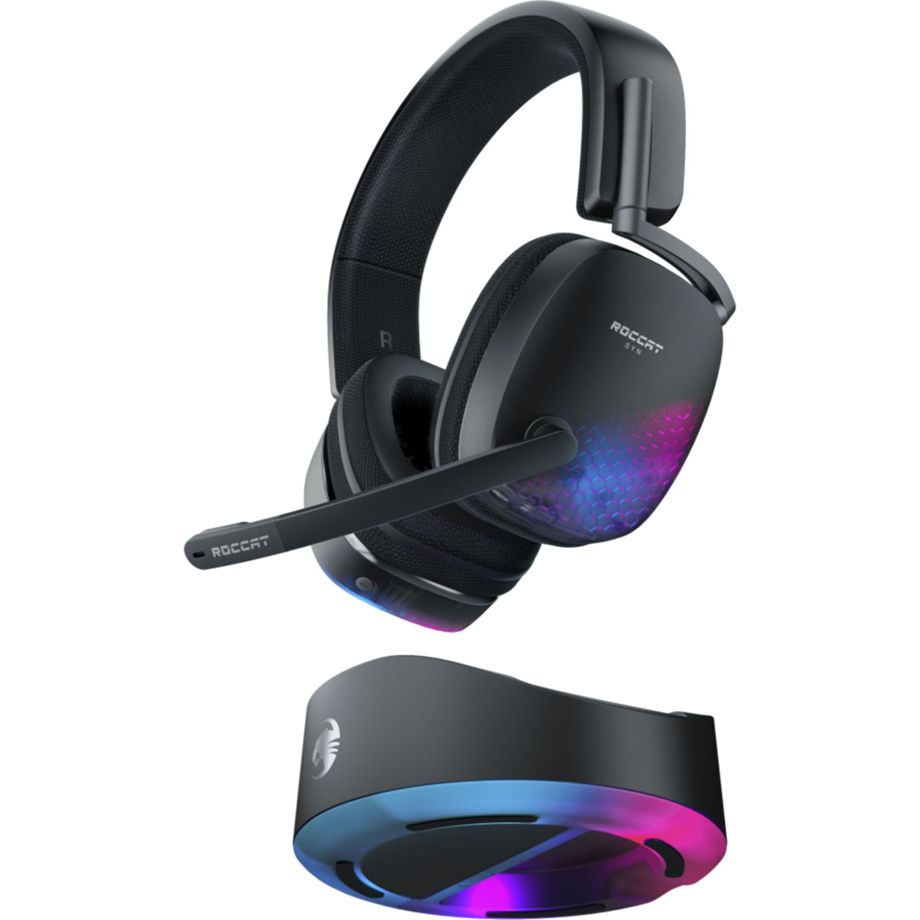 Roccat Syn Max Air Schwarz Over-Ear-Gaming-Headset