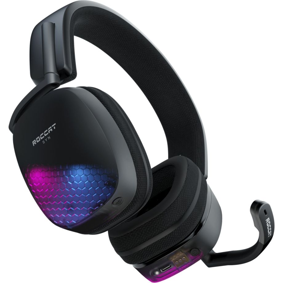 Roccat Syn Max Air Schwarz Over-Ear-Gaming-Headset