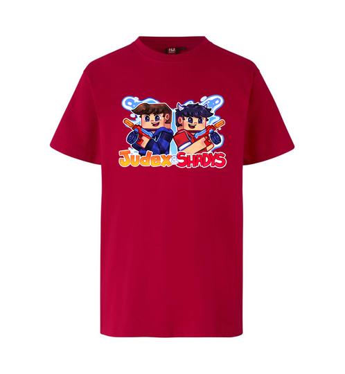 Judex x Shadys Wasserpistolen-T-Shirt – Rot