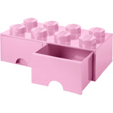 Room Copenhagen LEGO Brick Drawer 8 light pink - RC40061738