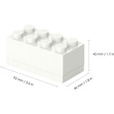 Room Copenhagen LEGO Mini Box 8, Lunch Box (white)