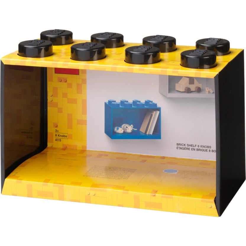Room Copenhagen LEGO Regal Brick 8 Shelf 41151733 (black) Room Copenhagen
