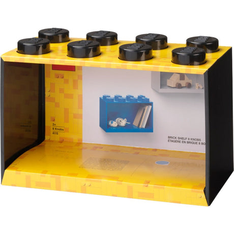 Room Copenhagen LEGO Regal Brick 8 Shelf 41151733 (black) Room Copenhagen