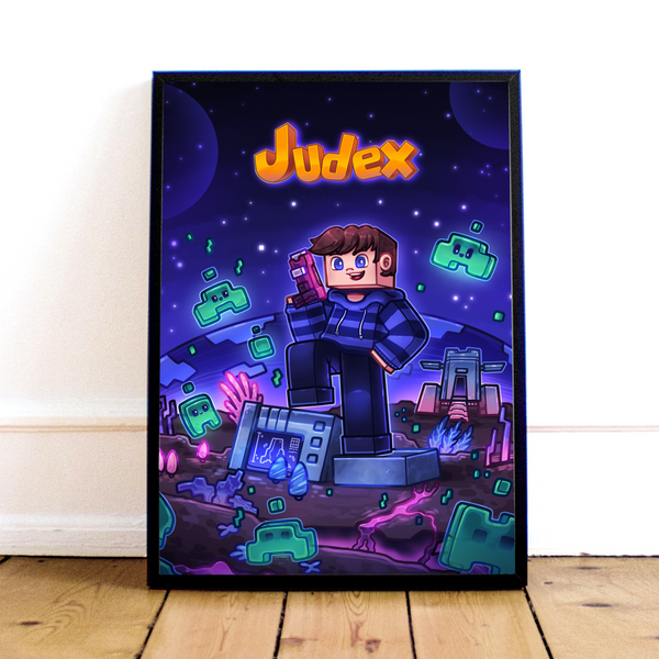 Judex Weltraumreise-Poster