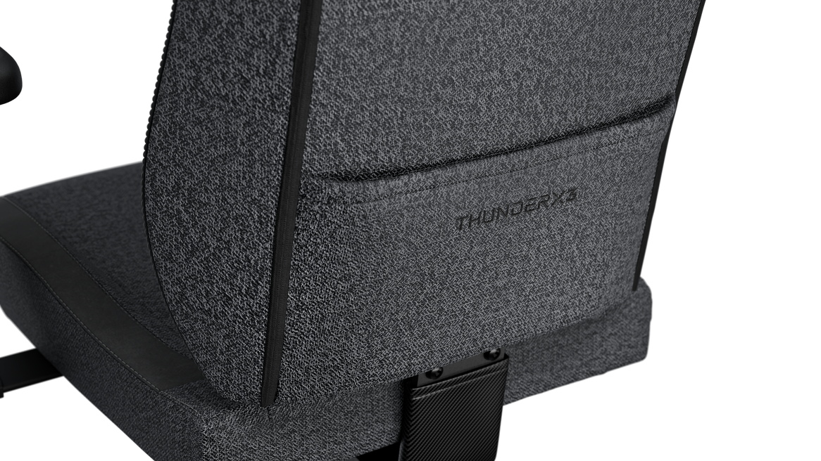 ThunderX3 TX3 SOLO – Loft Air Dark Grey Kontorstol med SYNC4 og 6D Justering (125 kg max)