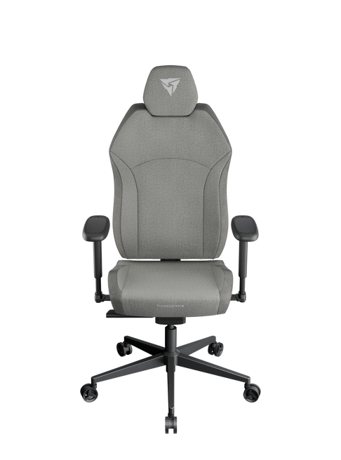 ThunderX3 TX3 SOLO – Loft Air Light Grey Kontorstol med SYNC4 og 6D Justering (125 kg max)