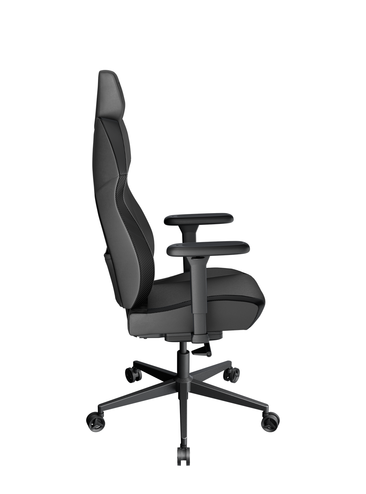 ThunderX3 TX3 SOLO – Modern Black Kontorstol med SYNC4 og 6D Justering (125 kg max)