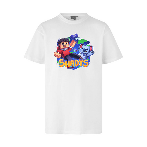 Shadys Koala-T-Shirt – Weiß